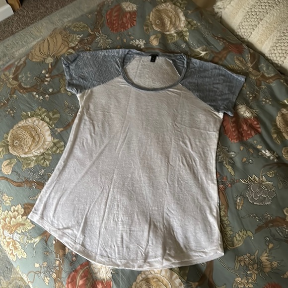 J.Crew linen slub baseball tee - Picture 1 of 8